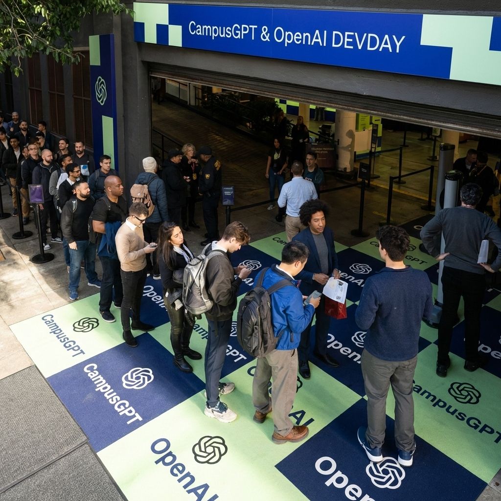 OpenAI ChatGPT Edu 官方宣传图 - University AI